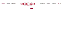 Tablet Screenshot of groupe-omnium.fr